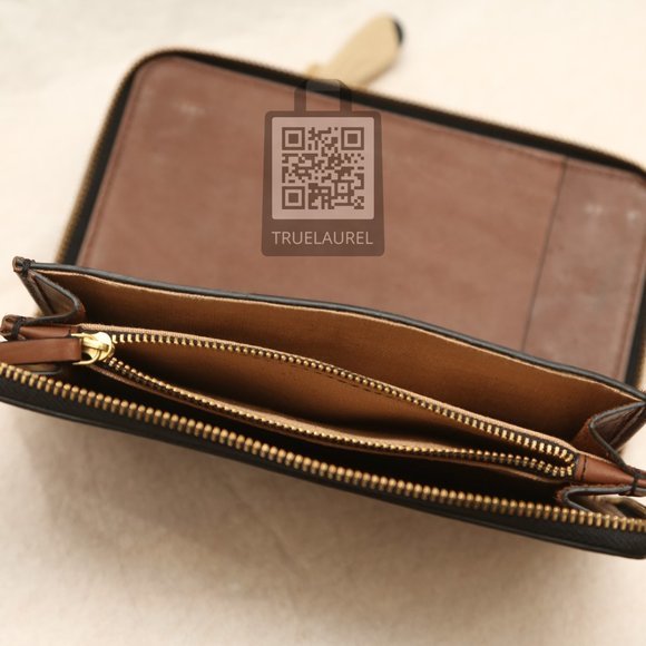 NEW BROWN Travel Wallet Chiaroscuro - Picture 11 of 13